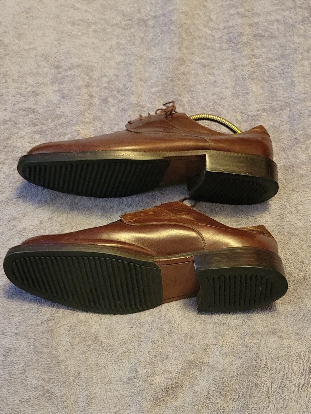 Cole Haan Country Mens Brown Leather Oxford Derby Shoes 11.5